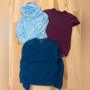 Patagonia Women's Tops in Blue, Burgundy, and Teal